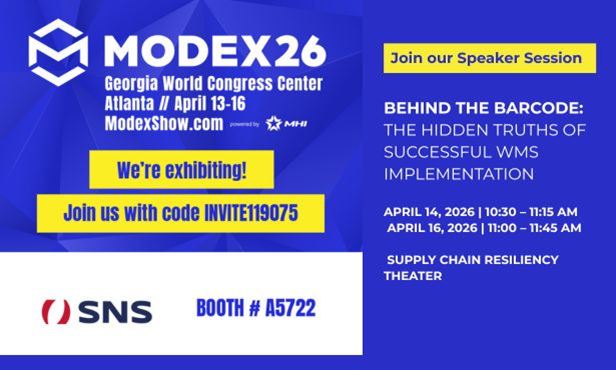 Join us at Modex 2026 | Hall A – Booth A5722 | Apr 13–16 | Atlanta, GA
