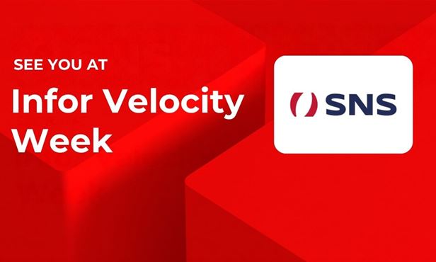 Meet SNS at Infor Velocity Week 2026 | October 6–8 | Orlando, FL